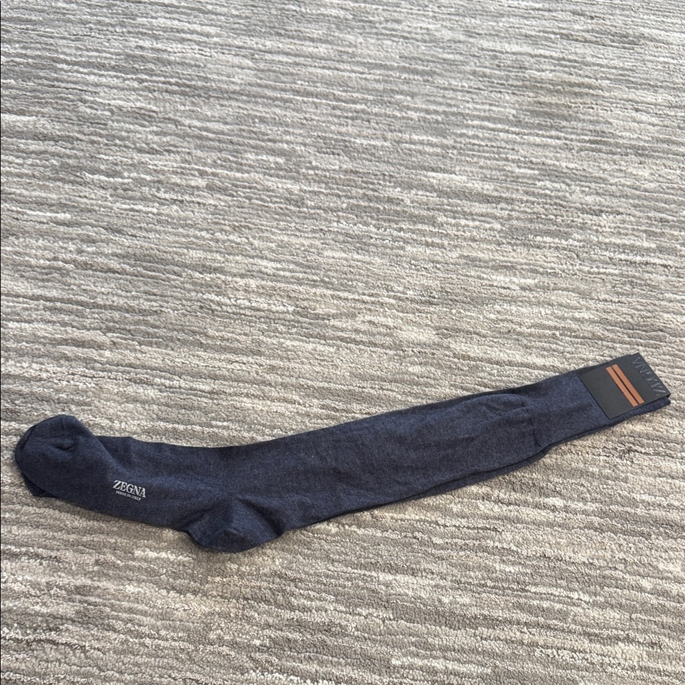 Men's Zegna Navy Socks
